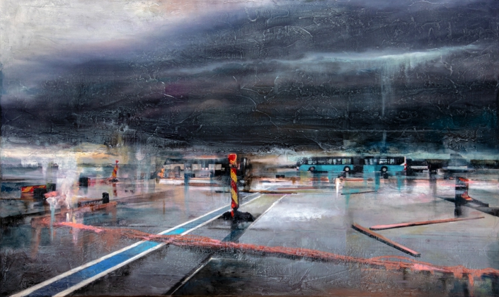 Viorel Chirea, „Sturm am Flughafen I"