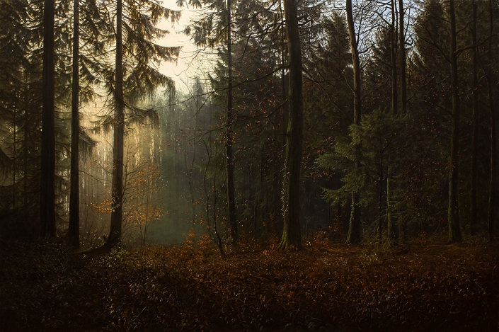 Michael Handt, „Autumnal Dawn in the Forest“