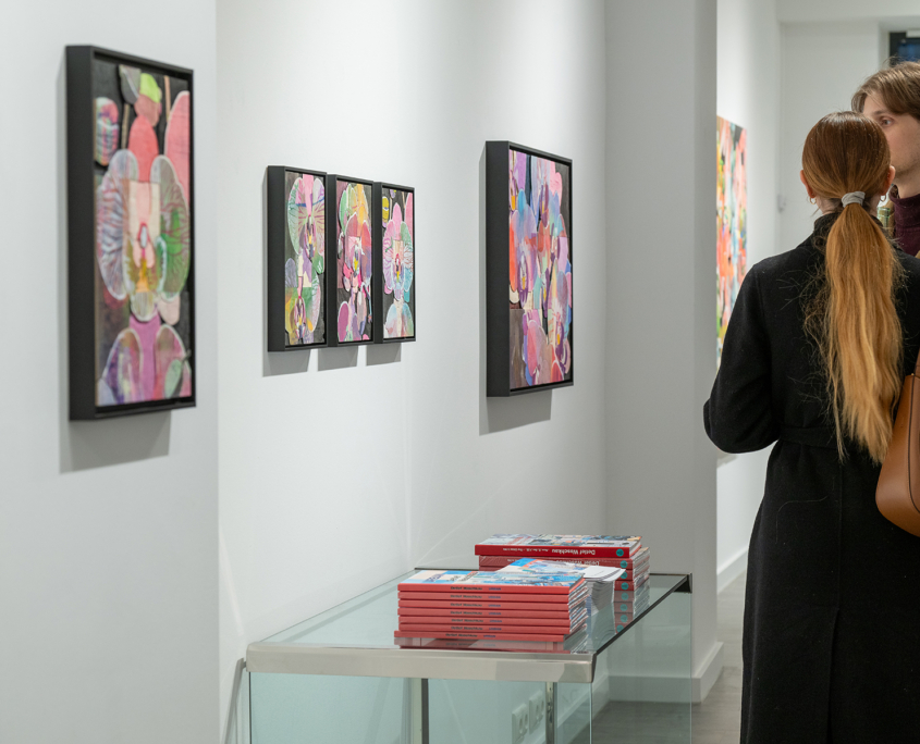 Ausstellung "Blüten" von Detlef Waschkau