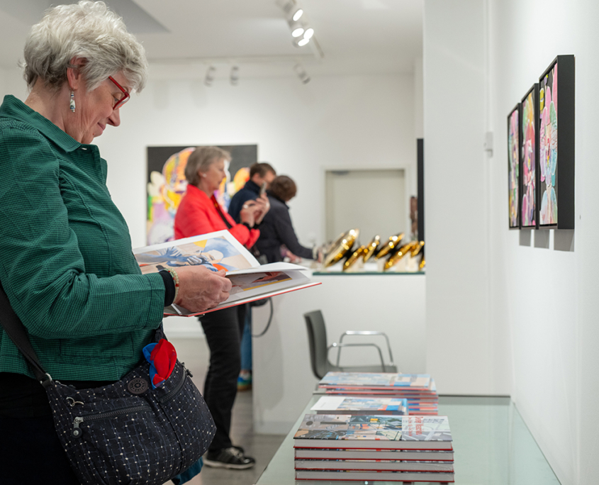 Ausstellung "Blüten" von Detlef Waschkau