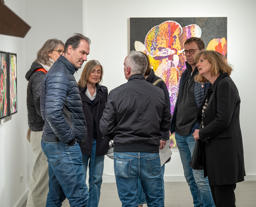 Ausstellung "Blüten" von Detlef Waschkau