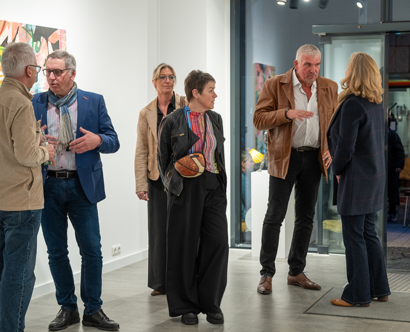 Ausstellung "Blüten" von Detlef Waschkau