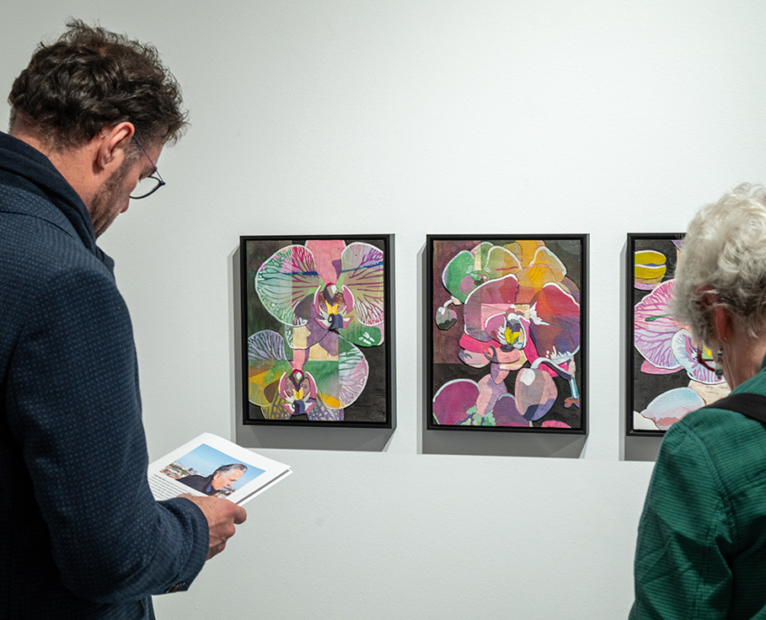 Ausstellung "Blüten" von Detlef Waschkau