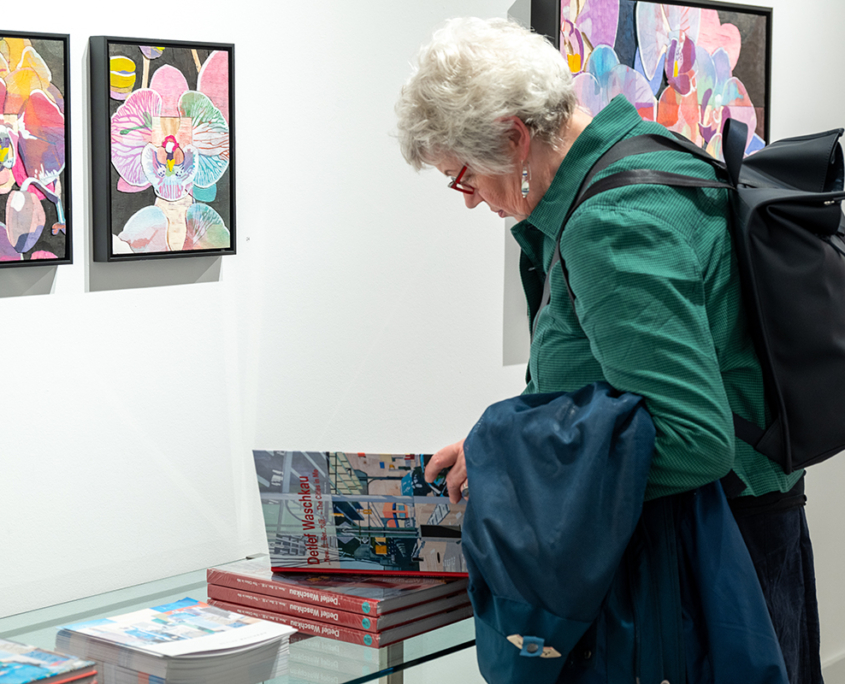 Ausstellung "Blüten" von Detlef Waschkau