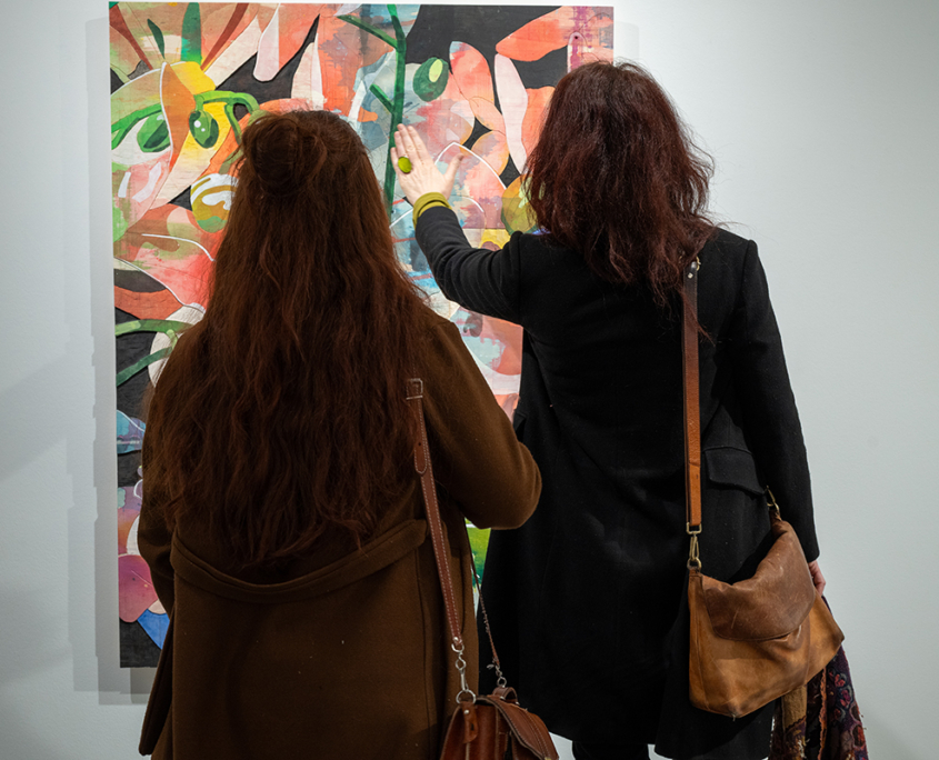 Ausstellung "Blüten" von Detlef Waschkau