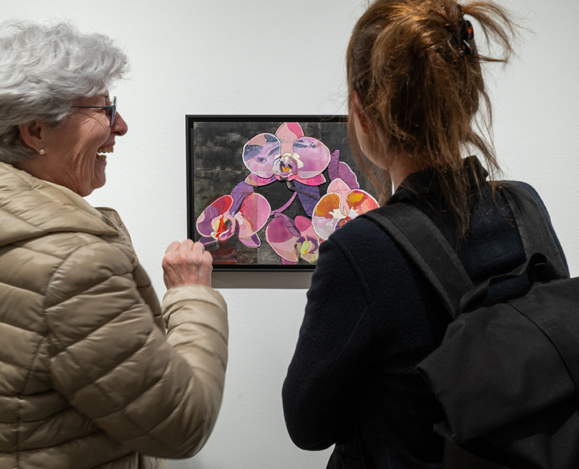 Ausstellung "Blüten" von Detlef Waschkau