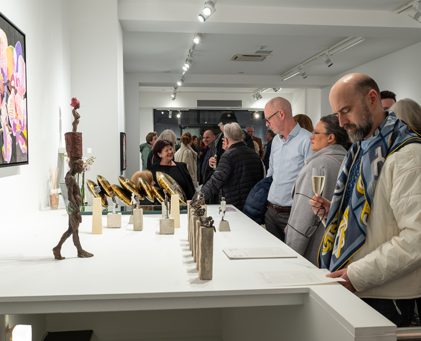 Ausstellung "Blüten" von Detlef Waschkau