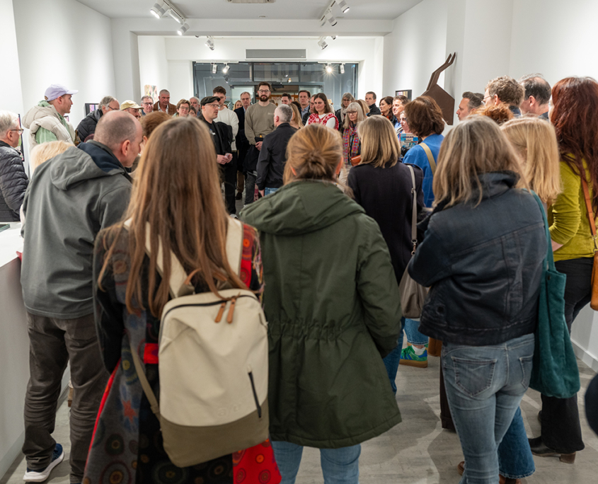 Ausstellung "Blüten" von Detlef Waschkau