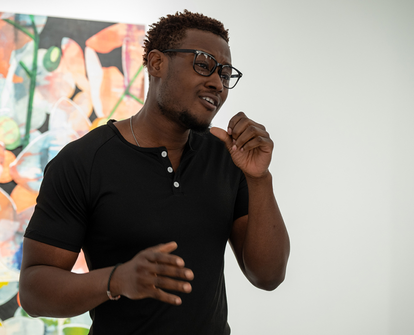 Ausstellung "Blüten" von Detlef Waschkau