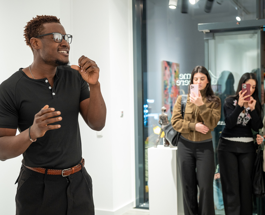 Ausstellung "Blüten" von Detlef Waschkau