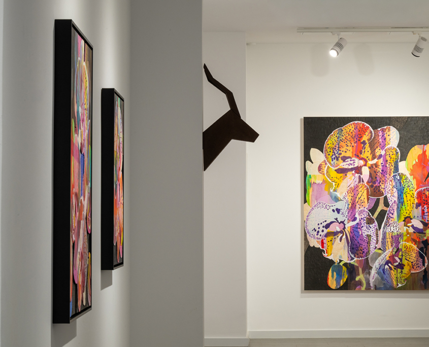 Ausstellung "Blüten" von Detlef Waschkau