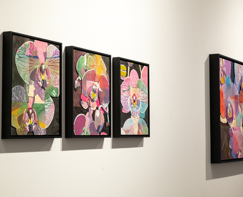 Ausstellung "Blüten" von Detlef Waschkau