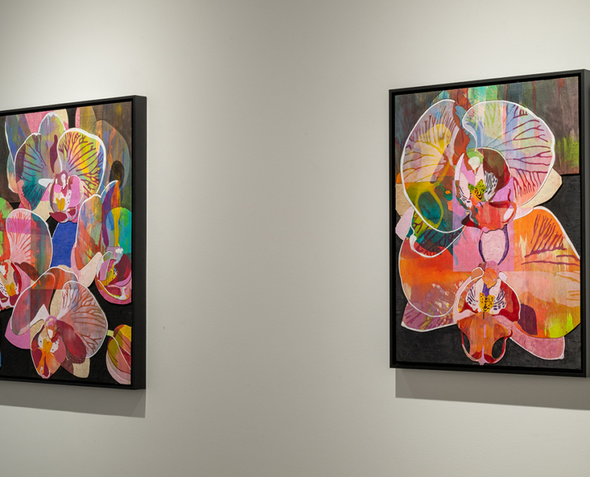 Ausstellung "Blüten" von Detlef Waschkau