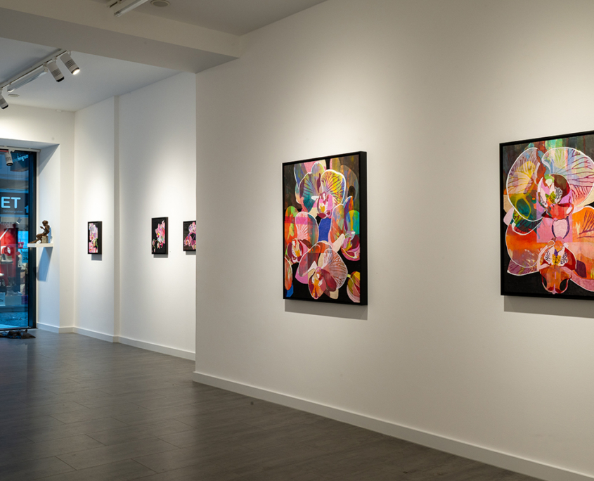 Ausstellung "Blüten" von Detlef Waschkau