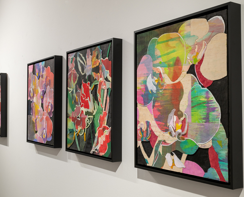 Ausstellung "Blüten" von Detlef Waschkau