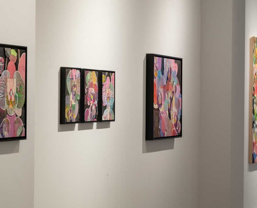 Ausstellung "Blüten" von Detlef Waschkau