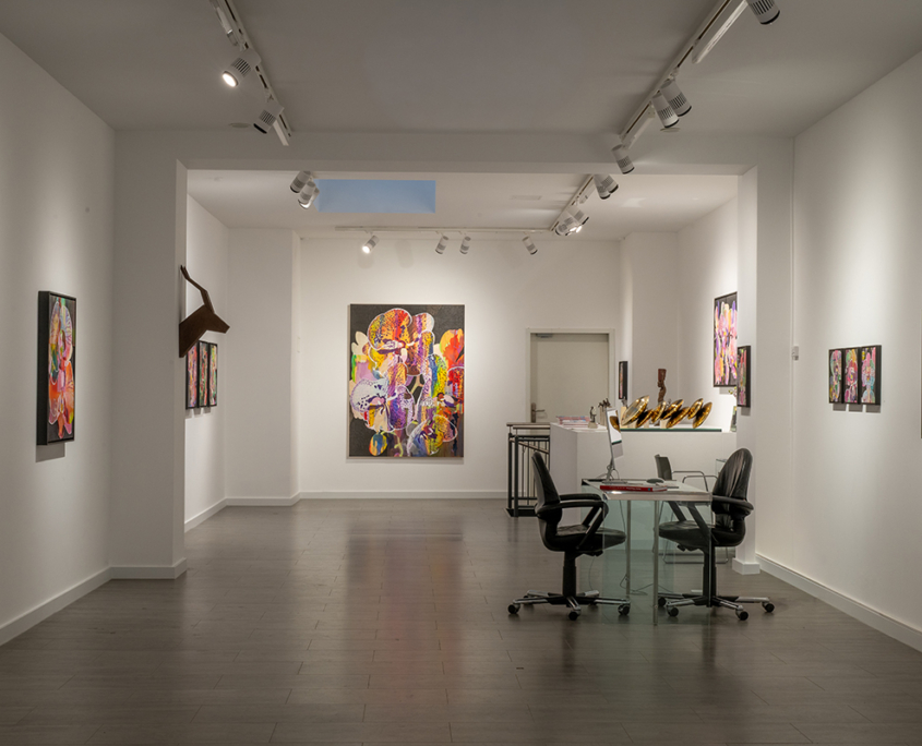 Ausstellung "Blüten" von Detlef Waschkau